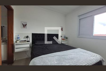 Suíte  de apartamento à venda com 2 quartos, 98m² em Parque Novo Oratório, Santo André