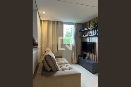 Sala de apartamento para alugar com 2 quartos, 46m² em Parque Sao Vicente, Santo André