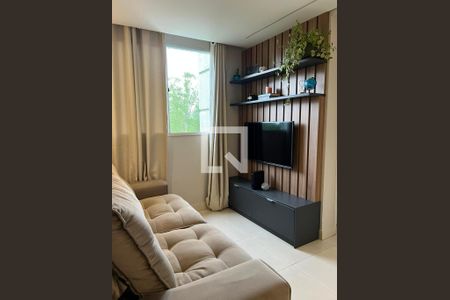 Sala de apartamento para alugar com 2 quartos, 46m² em Parque Sao Vicente, Santo André