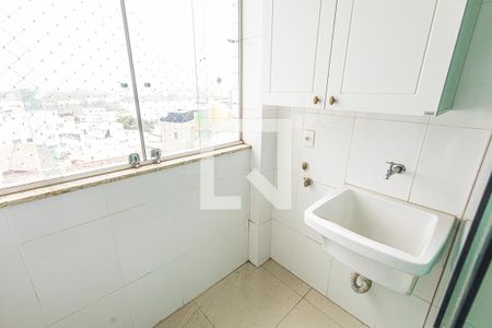 area de serviço de apartamento à venda com 3 quartos, 73m² em Santa Rosa, Belo Horizonte