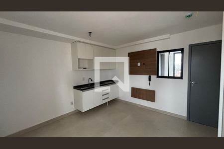 Quarto / Cozinha de kitnet/studio para alugar com 1 quarto, 23m² em Vila Sao Pedro, Santo André