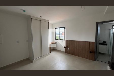 Quarto / Cozinha de kitnet/studio para alugar com 1 quarto, 23m² em Vila Sao Pedro, Santo André