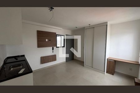 Quarto / Cozinha de kitnet/studio para alugar com 1 quarto, 23m² em Vila Sao Pedro, Santo André