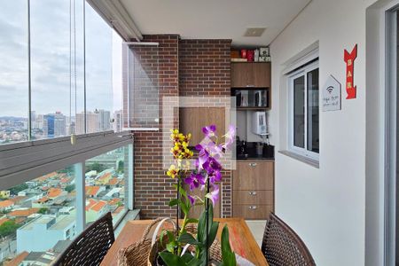 Sacada de apartamento à venda com 1 quarto, 53m² em Jardim Silvestre, São Bernardo do Campo