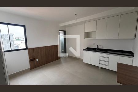 Quarto - Cozinha de apartamento à venda com 1 quarto, 23m² em Vila Sao Pedro, Santo André