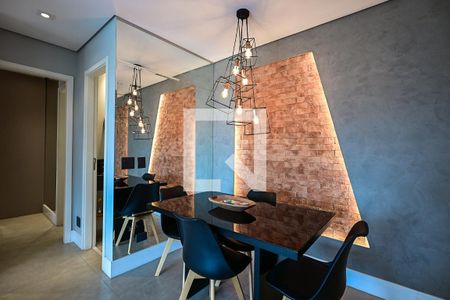 Sala de Jantar de apartamento à venda com 1 quarto, 60m² em Morumbi, São Paulo