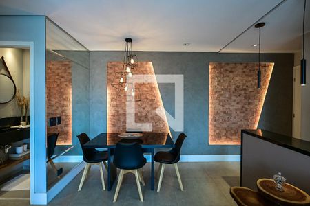 Sala de Jantar de apartamento à venda com 1 quarto, 60m² em Morumbi, São Paulo