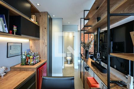 Escritório de apartamento à venda com 1 quarto, 60m² em Morumbi, São Paulo