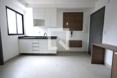 Sala, Cozinha, Quarto de apartamento à venda com 1 quarto, 23m² em Vila Sao Pedro, Santo André