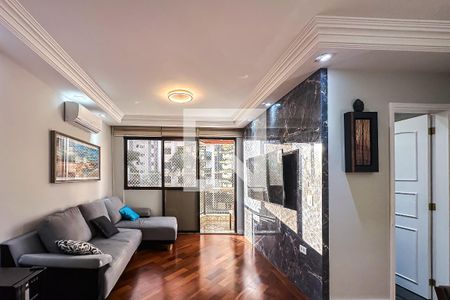 Sala de apartamento à venda com 4 quartos, 123m² em Vila Regente Feijó, São Paulo