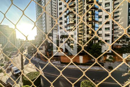 Varanda da Sala de apartamento à venda com 4 quartos, 123m² em Vila Regente Feijó, São Paulo