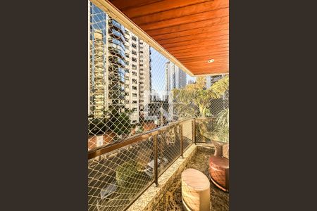 Varanda da Sala de apartamento à venda com 4 quartos, 123m² em Vila Regente Feijó, São Paulo