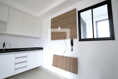 Sala, Cozinha, Quarto de apartamento à venda com 1 quarto, 23m² em Vila Sao Pedro, Santo André