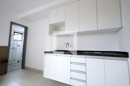 Sala, Cozinha, Quarto de apartamento à venda com 1 quarto, 23m² em Vila Sao Pedro, Santo André