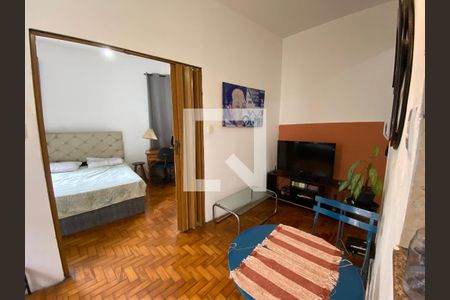 Sala de apartamento para alugar com 1 quarto, 40m² em Campos Elíseos, São Paulo