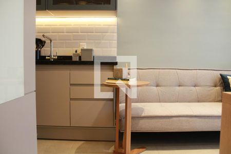 Sala de apartamento à venda com 1 quarto, 27m² em Vila São José, São Paulo