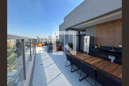 área comum de kitnet/studio à venda com 1 quarto, 29m² em Indianópolis, São Paulo