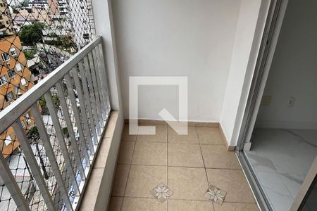 Varanda da Sala de apartamento para alugar com 3 quartos, 84m² em Ponta da Praia, Santos