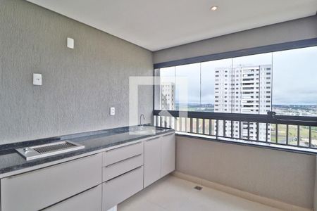 Varanda gourmet de apartamento para alugar com 3 quartos, 89m² em Jardim Sul, Uberlândia