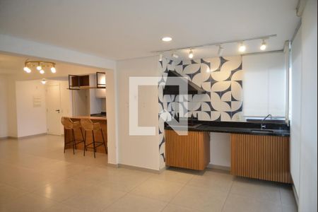 Varanda gourmet de apartamento à venda com 3 quartos, 115m² em Vila Assunção, Santo André