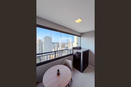 Varanda de kitnet/studio para alugar com 1 quarto, 31m² em Vila Mariana, São Paulo