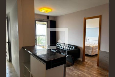 Sala de apartamento para alugar com 1 quarto, 56m² em Petrópolis, Porto Alegre