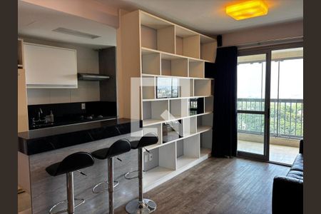 Sala de apartamento para alugar com 1 quarto, 56m² em Petrópolis, Porto Alegre