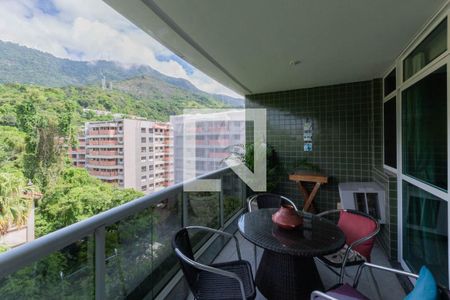 Varanda da Sala de apartamento à venda com 3 quartos, 142m² em Tijuca, Rio de Janeiro