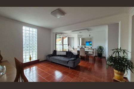 Sala  de casa à venda com 4 quartos, 209m² em Vila Homero Thon, Santo André