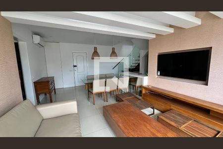 Sala de apartamento para alugar com 3 quartos, 180m² em Recreio dos Bandeirantes, Rio de Janeiro