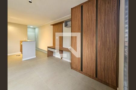 Sala/Quarto/Cozinha de kitnet/studio para alugar com 1 quarto, 38m² em Vila Metalúrgica, Santo André
