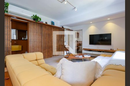 Sala de apartamento para alugar com 2 quartos, 120m² em Real Parque, São Paulo