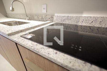 Cozinha e Área de Serviço de apartamento para alugar com 1 quarto, 40m² em Vila Metalúrgica, Santo André