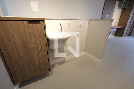 Cozinha e Área de Serviço de apartamento para alugar com 1 quarto, 40m² em Vila Metalúrgica, Santo André