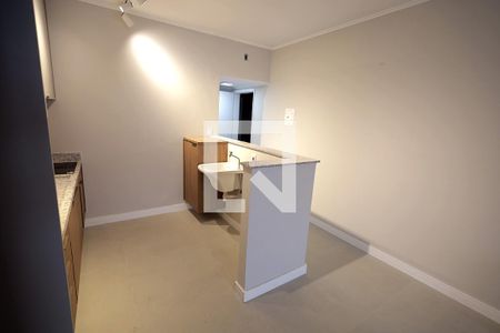 Cozinha e Área de Serviço de apartamento para alugar com 1 quarto, 40m² em Vila Metalúrgica, Santo André