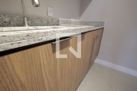 Cozinha e Área de Serviço de apartamento para alugar com 1 quarto, 40m² em Vila Metalúrgica, Santo André