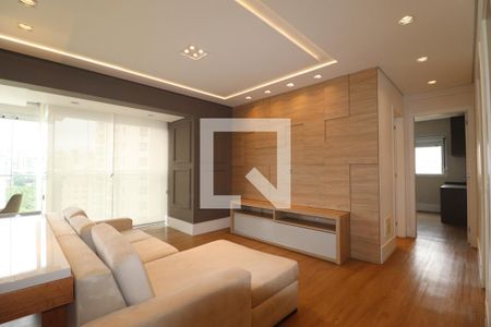 Sala de apartamento para alugar com 3 quartos, 115m² em Jardim, Santo André