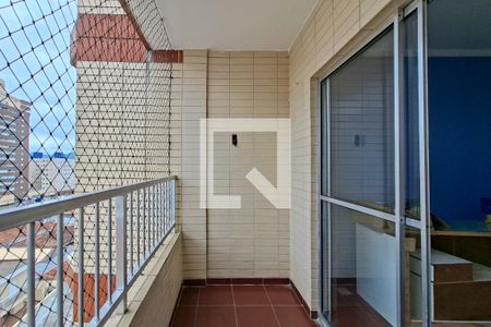 Sacada  de apartamento para alugar com 2 quartos, 78m² em Aviação, Praia Grande