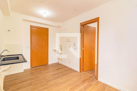 Sala/Cozinha de apartamento para alugar com 1 quarto, 24m² em Jardim Oriental, São Paulo