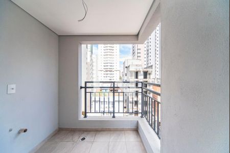 Varanda da Sala de apartamento à venda com 2 quartos, 45m² em Campestre, Santo André