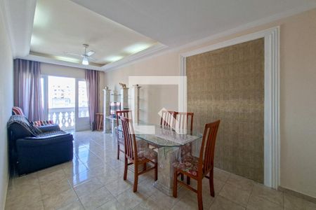 Sala de apartamento para alugar com 3 quartos, 75m² em Vila Tupi, Praia Grande