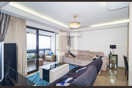 Sala de Estar de apartamento à venda com 4 quartos, 156m² em Vila Regente Feijó, São Paulo