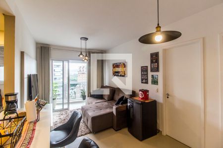 Sala  de apartamento para alugar com 1 quarto, 50m² em Melville Empresarial Ii, Barueri