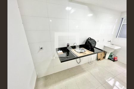 Cozinha e Área de Serviço de apartamento à venda com 2 quartos, 37m² em Jardim Paraíso, São Paulo