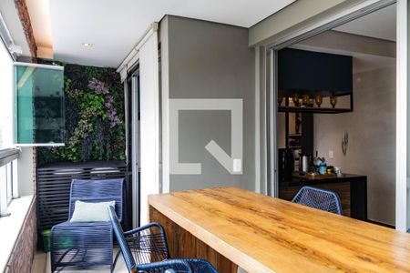 Varanda gourmet de apartamento à venda com 3 quartos, 88m² em Grajaú, Belo Horizonte