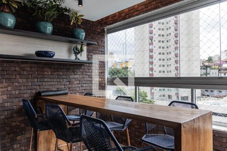 Varanda gourmet de apartamento à venda com 3 quartos, 88m² em Grajaú, Belo Horizonte