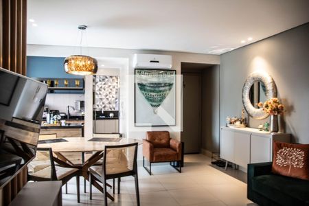 Sala de apartamento à venda com 3 quartos, 88m² em Grajaú, Belo Horizonte