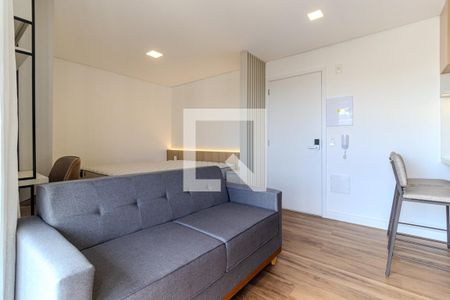 Sala de kitnet/studio para alugar com 1 quarto, 28m² em Santa Cecilia, São Paulo