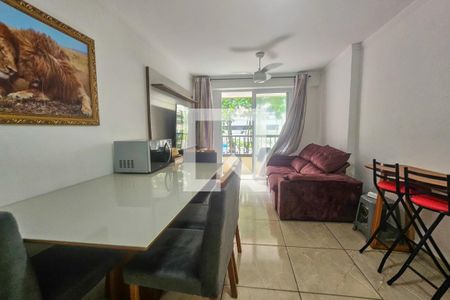 Sala de apartamento para alugar com 2 quartos, 60m² em Centro, Guarujá