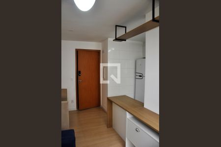 Detalhe - Sala e Sala de Jantar de apartamento para alugar com 2 quartos, 45m² em Jardim Iris, São Paulo